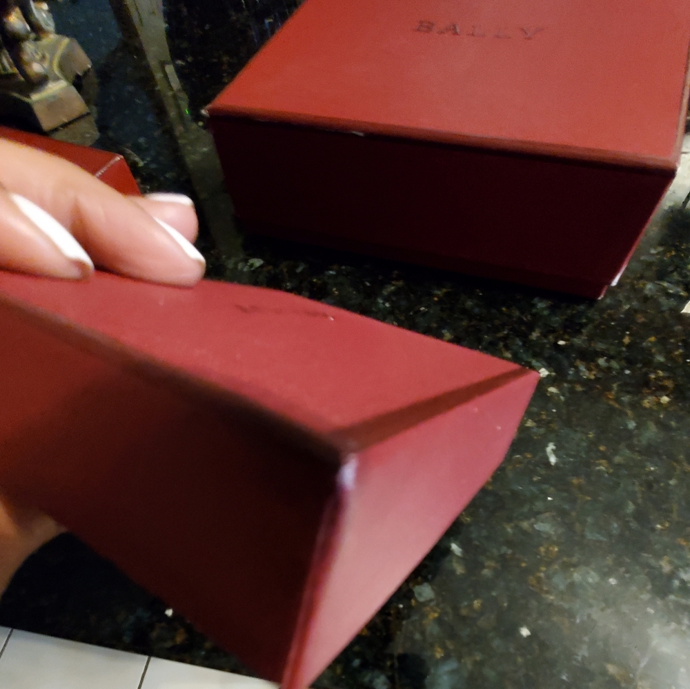 Bally Boxes Set Of 3 Two Wallet And A Large Size - image 6